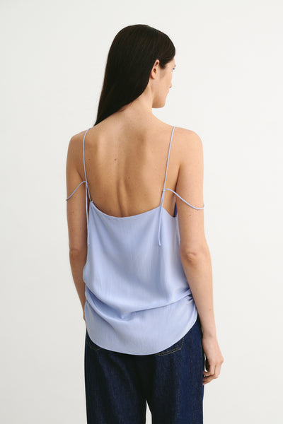 Iza Silk Cami Blue Lavender – ATTIRE THE STUDIO