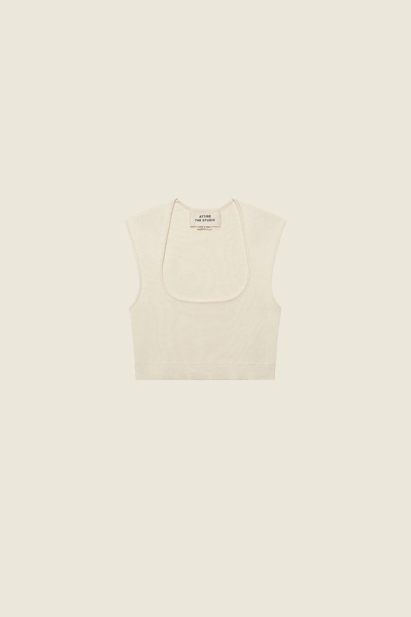 Elevated Everyday Bra Top Off-White