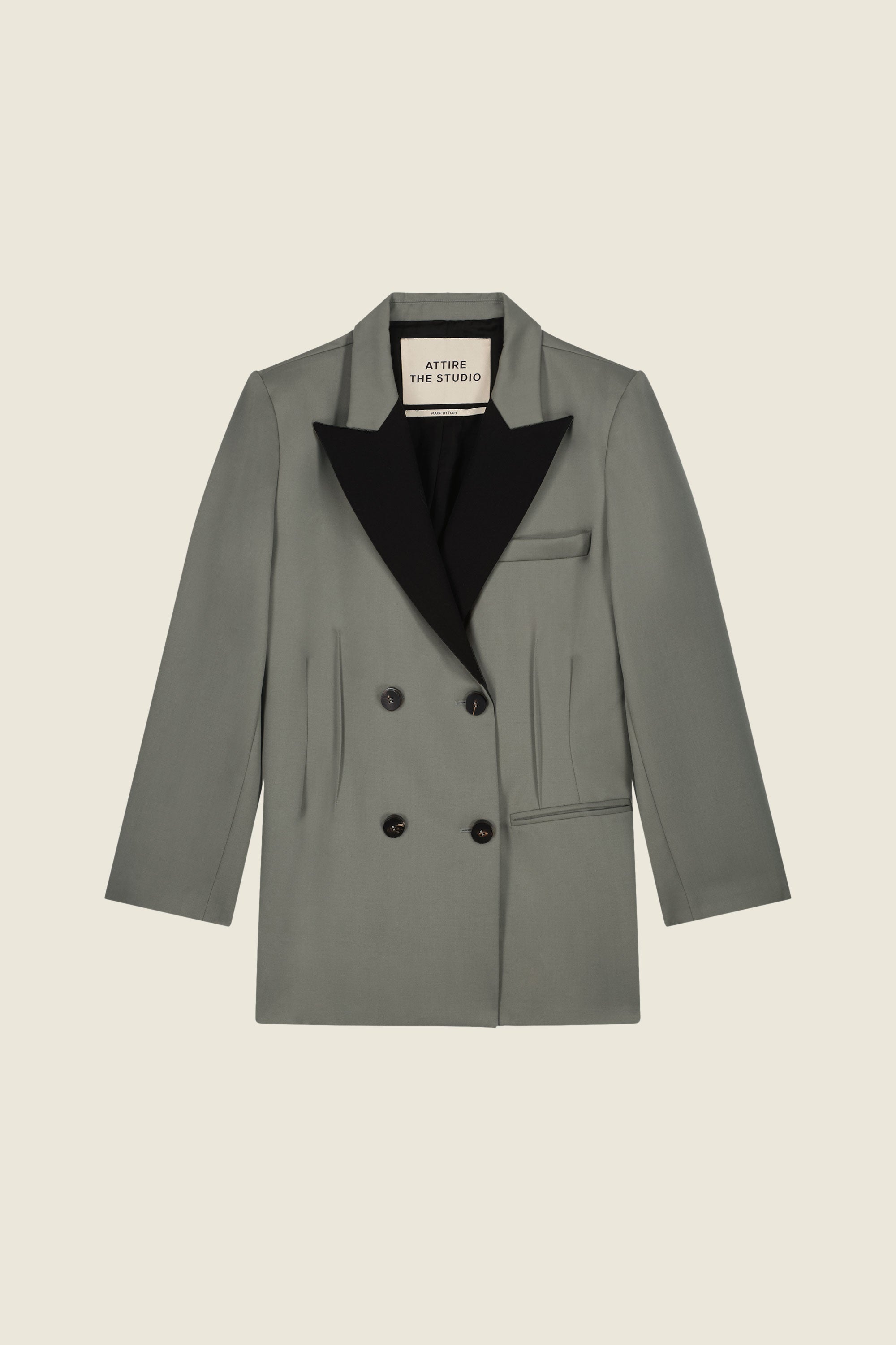 Timeless Tailored Blazer (Sage) main image 1