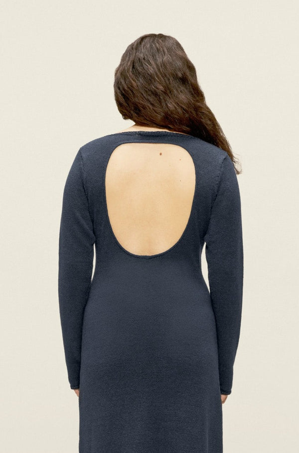Elsa Dress Midnight Blue