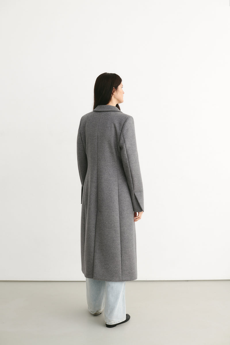 Izmir Long Coat Grey ATTIRE THE STUDIO Izmir Long Coat Grey ATTIRE THE STUDIO