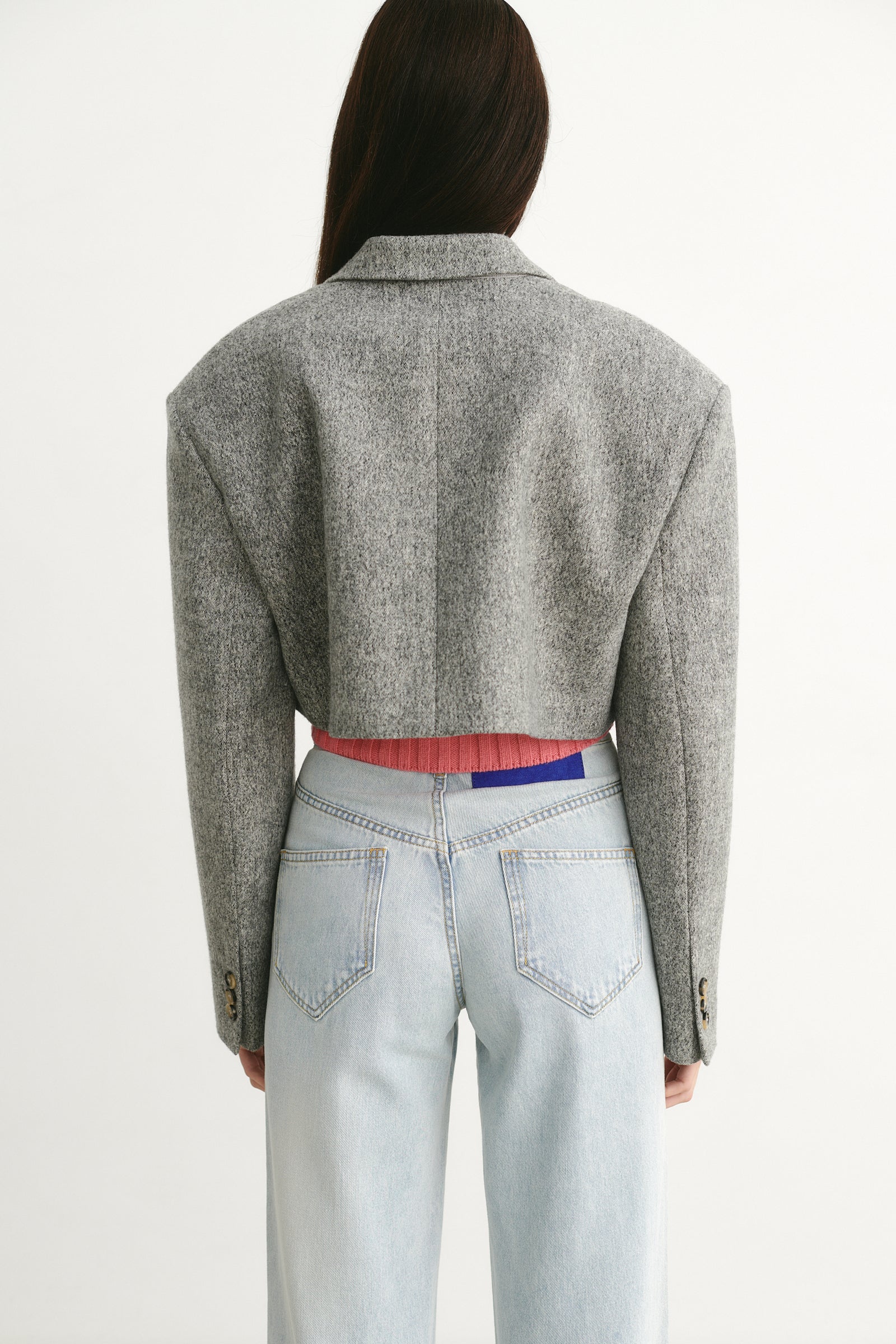 Elizabeth Blazer Grey – ATTIRE THE STUDIO