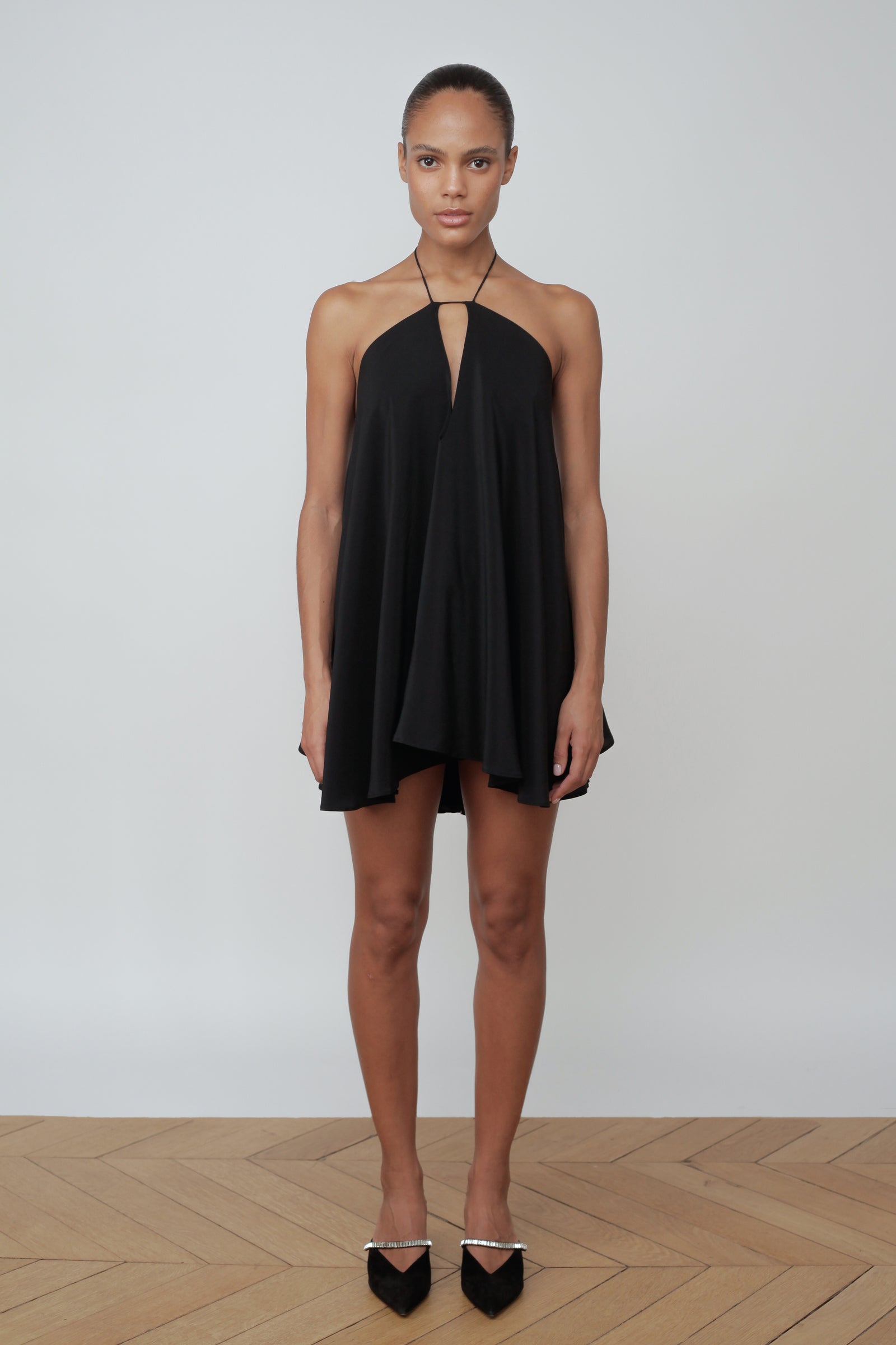 Babydoll Dress Black – ATTIRE THE STUDIO