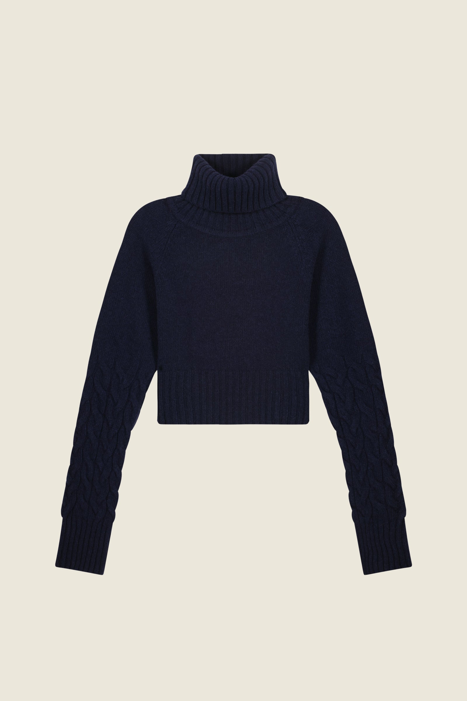 Navy turtleneck top hotsell