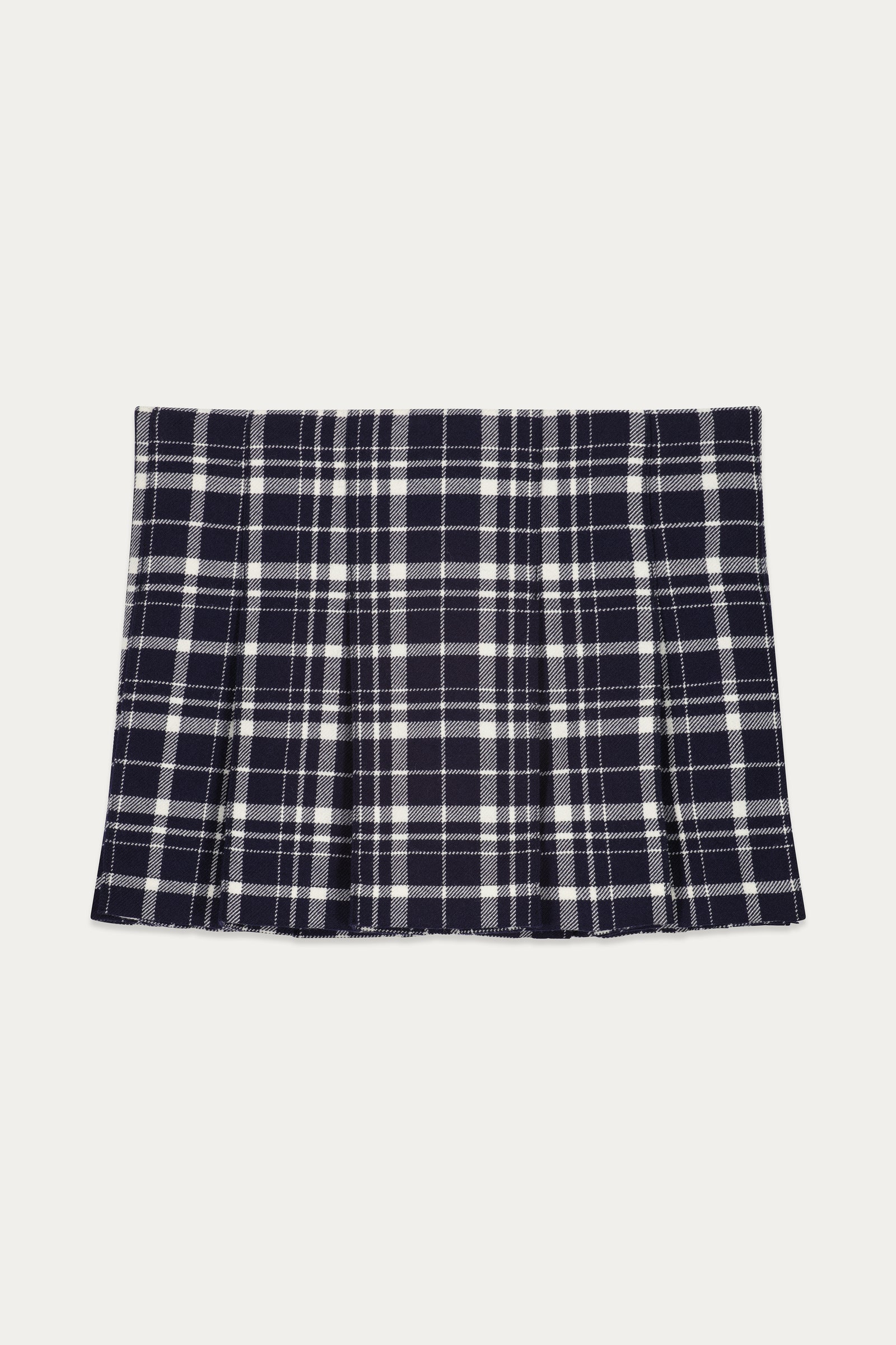 Ivana Pleated Mini Skirt Checked – ATTIRE THE STUDIO