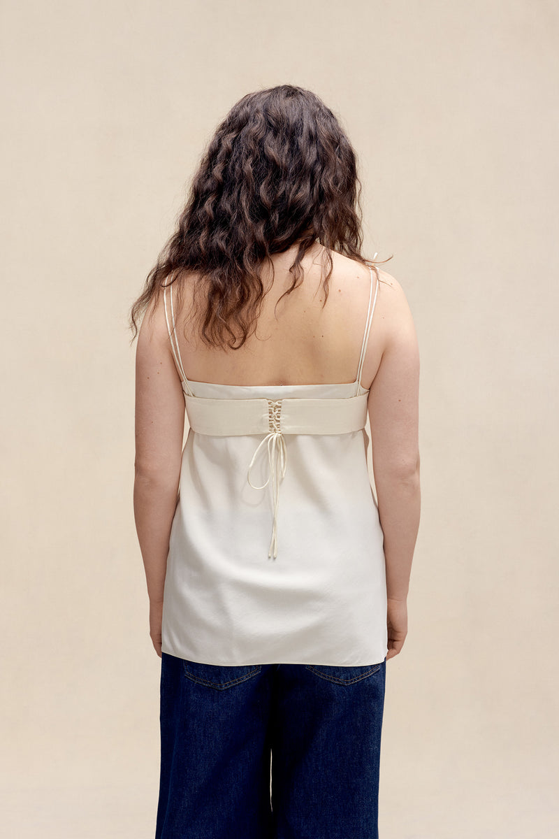 Arizona Camisole Top Ivory