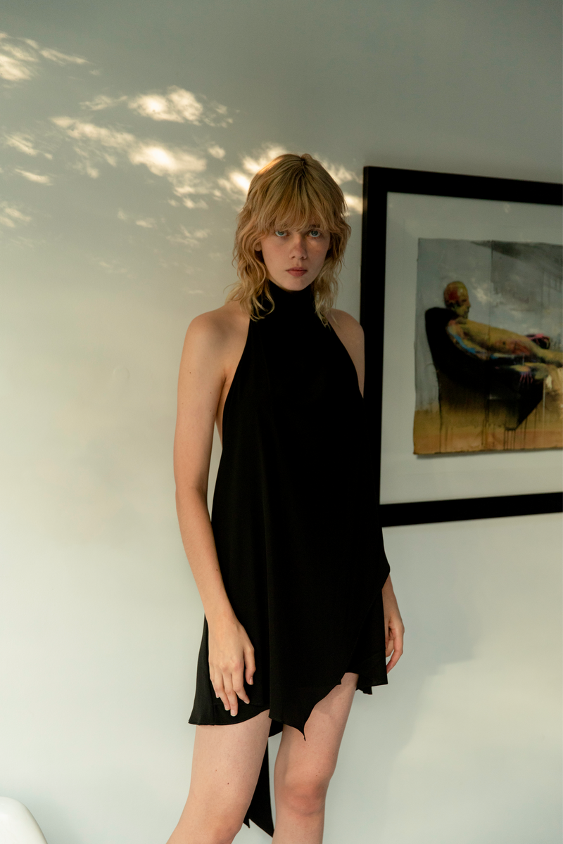 Super Mini Dress Black ATTIRE THE STUDIO Super Mini Dress Black ATTIRE THE STUDIO